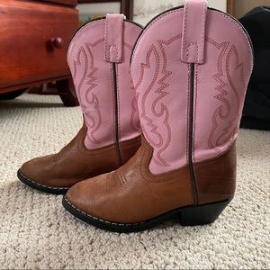 Little girls cowboy boots